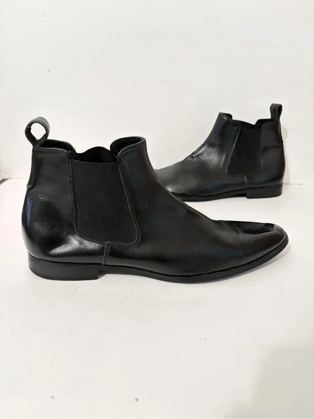 Blaq Melbourne Australia Lachlan Black Leather Chelsea Ankle Boots
